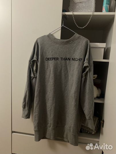 Платье свитшот