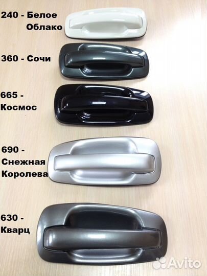 Евроручки в цвет на ваз 2110, Лада Приора