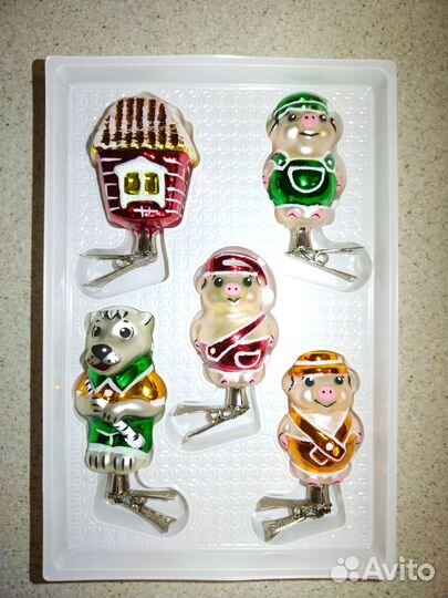 Набор елочных игрушек 