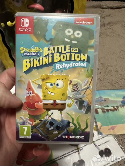 Spongebob Nintendo switch коллекционное