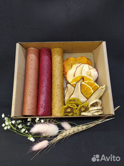 Пастила фруктовые чипсы наборы в подарок