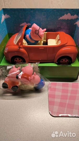 Машинка для кемпинга свинка пеппа, новая версия