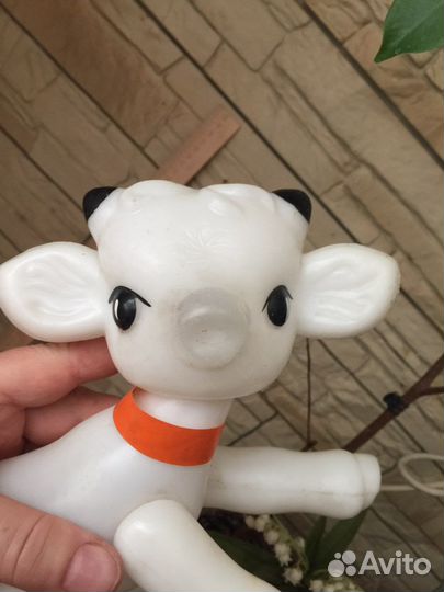 Игрушка СССР. Дутыш. Теленок