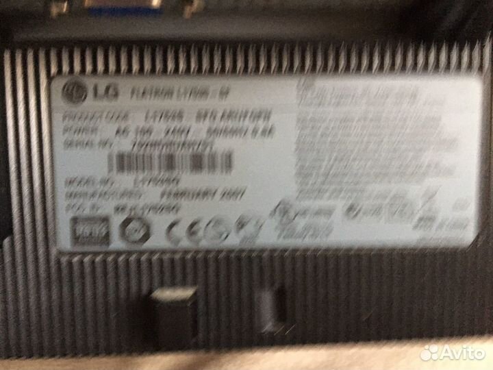 Монитор LG б/у