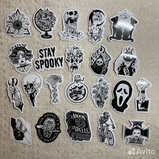 Наклейки на телефон 39 шт