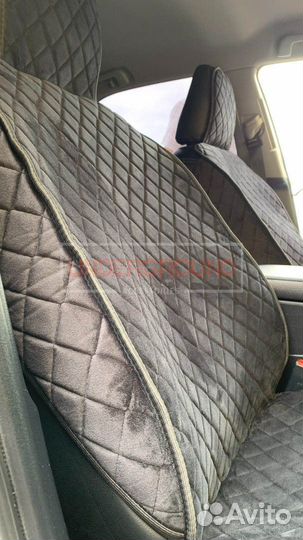 Накидки на сиденья велюр