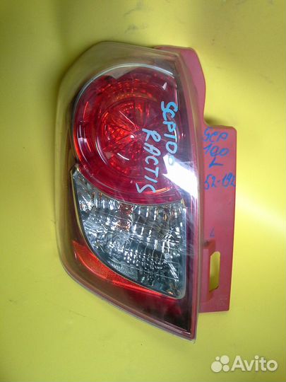 Стоп левый Toyota Ractis SCP-100