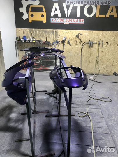 Пластик на kawasaki zx9r