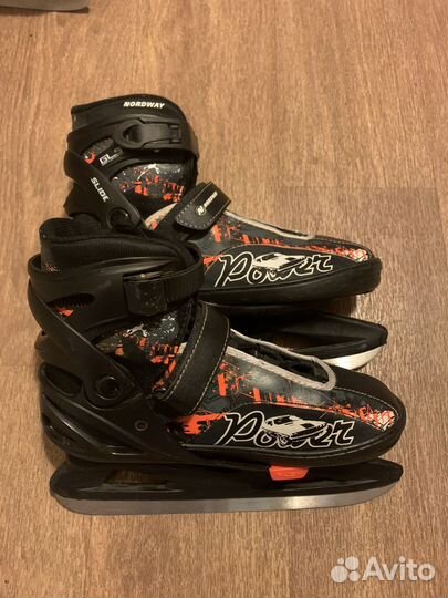 Коньки раздвижные размер 36-40