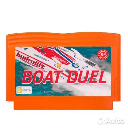 Eliminator Boat Duel 8-bit, английская версия