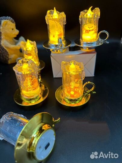 Свеча новогодняя