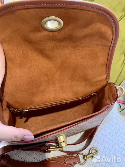 Сумка женская Coach кожа