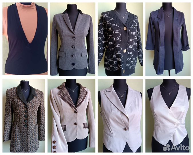 Много женских вещей пакетом новые и б/у