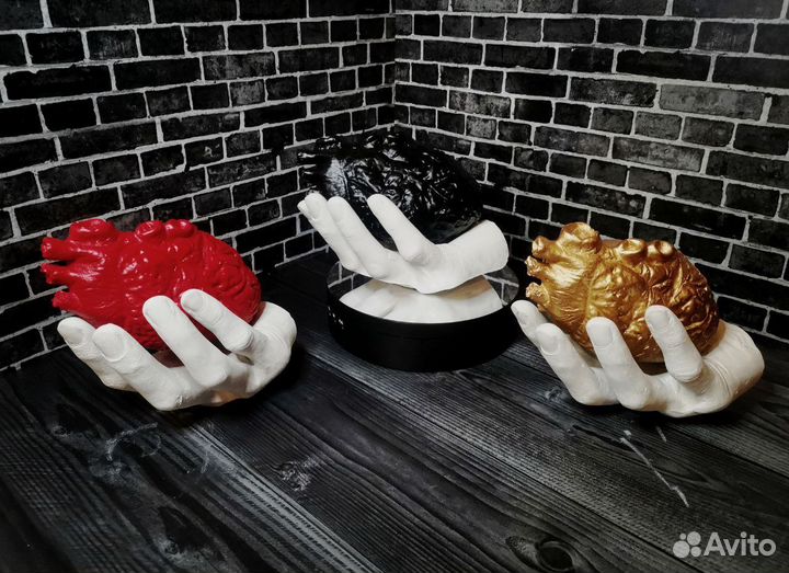 Скульптура сердце. Подарок на 8 марта маме девушке