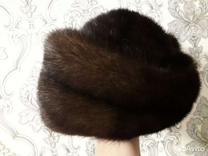 Шапка норковая женская бу
