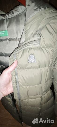 Куртка пальто для девочки беннетон