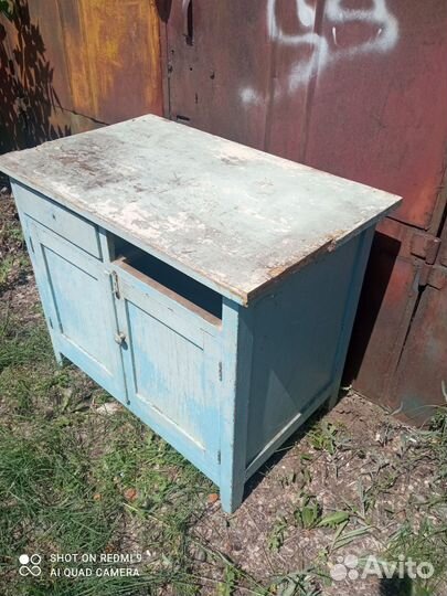 Буфет кухонный фанерный СССР под реставрацию