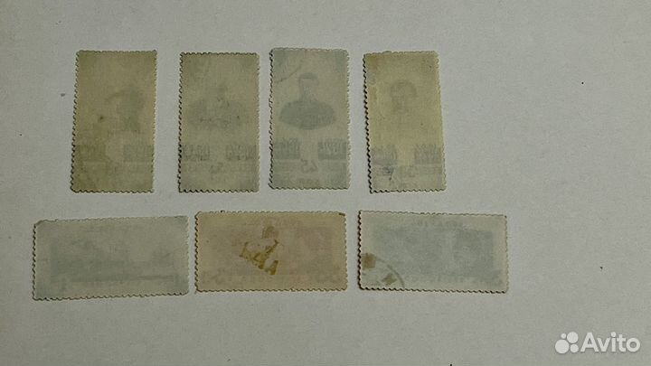 Марки 10-летие со дня смерти В.И.Ленина, 1934