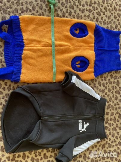 Продам кофточки для собак средних размеров