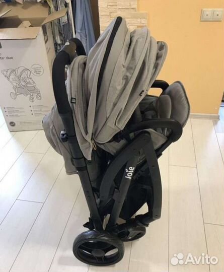 Коляска для двойни или погодок Joie