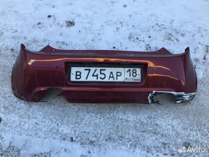 Бампер задний Chery Kimo A1 2008–2015