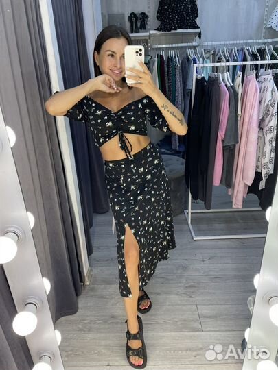 Костюм новый юбка + топ