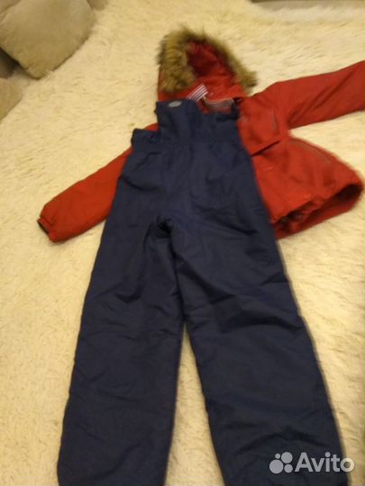 Костюм теплый для девочки 9-11 лет