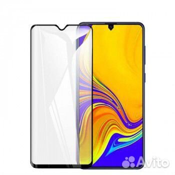 Защитное стекло 9D samsung M205F Galaxy M20 (черн)