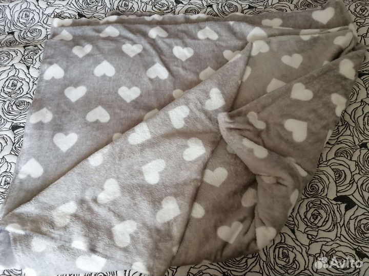 Отрез ткани флис, плед