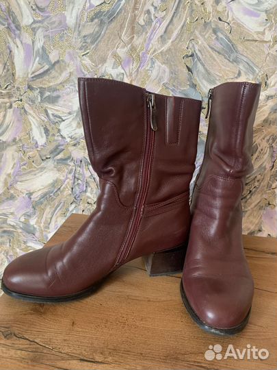 Полусапоги натуральная кожа 36 размер
