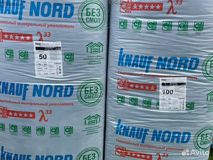 Утеплитель knauf nord
