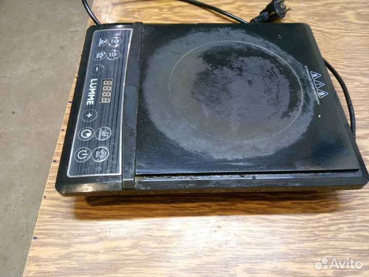 Обычная и Индукционная плитки настольные