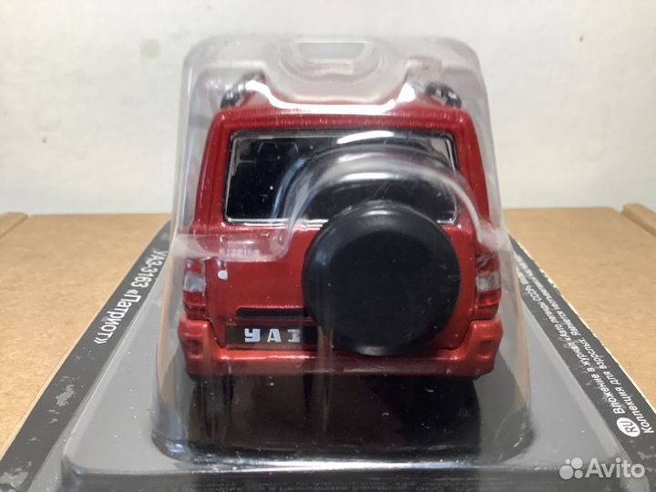 Модель автомобиля УАЗ-3163 Патриот 1:43 деа