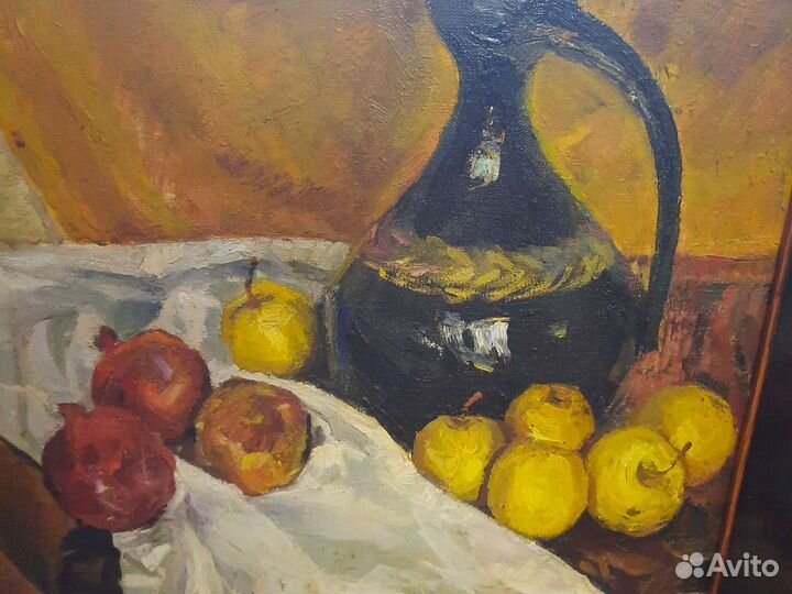 Картина натюрморт, холст, масло