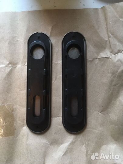 Ручка врезная для раздвижной двери, цвет бронза