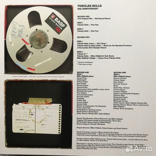 Виниловая пластинка Oldfield, Mike -Tubular Bells