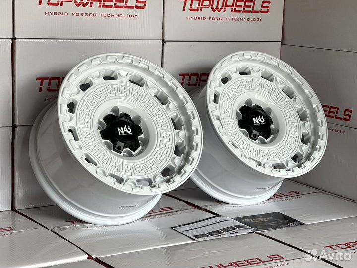 Makstton N40 CK04 17 9.0J ET0 6x139.7 100.1 White