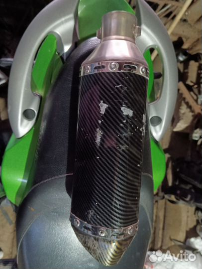 Глушитель Акрапович на мотоцикл