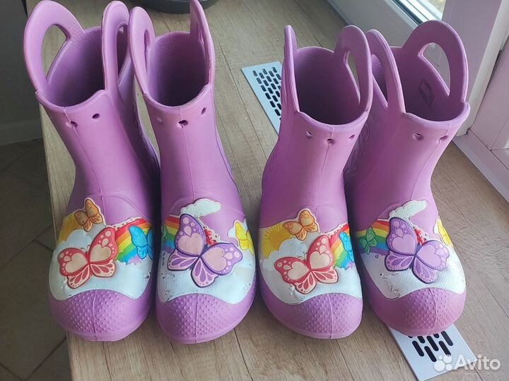 Crocs сапоги j1, c13