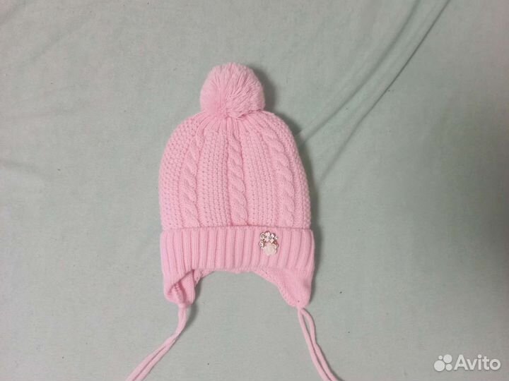 Шапка для девочки на выпеску