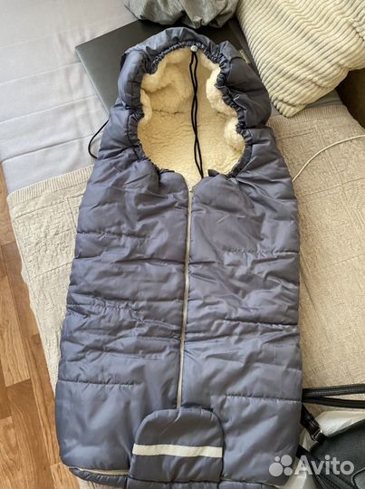 Конверт зимний на овчине