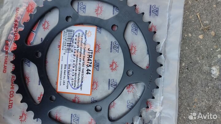 Звезда ведомая для мотоцикла