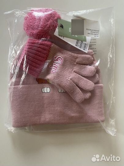 Комплект шапка, шарф на девочку H&М