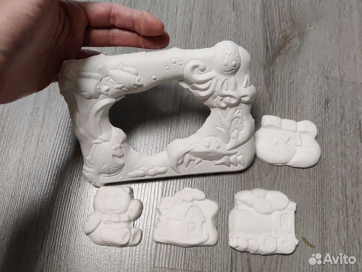 Гипсовые фигурки для раскрашивания 5 шт