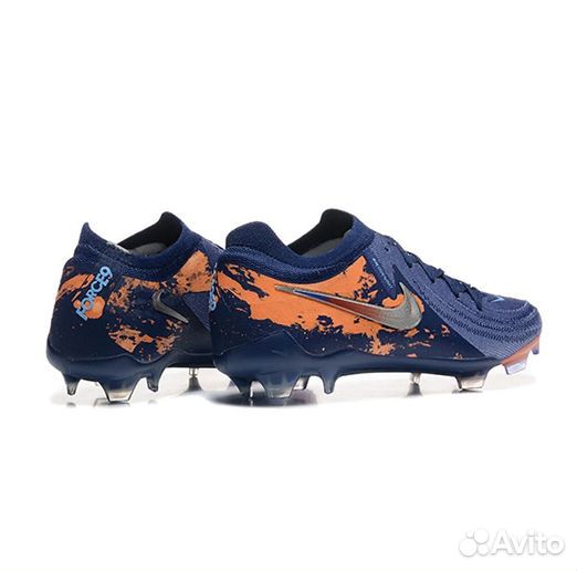 Бутсы Nike phantom GX 2 Elite blue orange