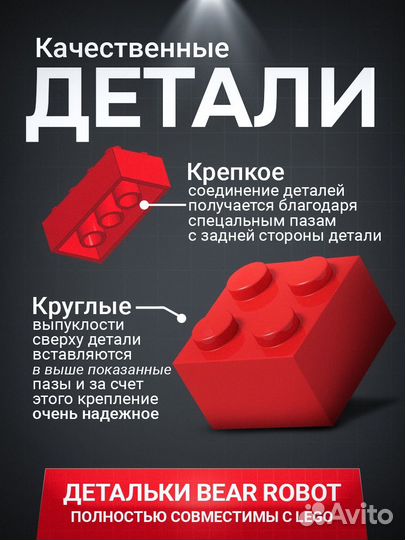 Конструктор для детей и взрослых человек паук lego