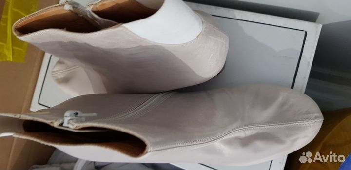 Ботильоны натуральная кожа новые