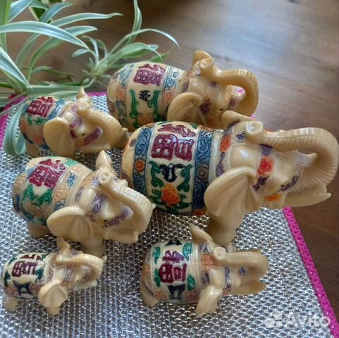 Фигурки слоники