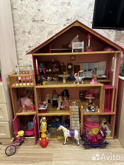 Кукольный домик для барби