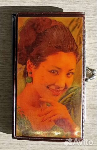 Кошелёк винтажный с подмигивающей девушкой СССР